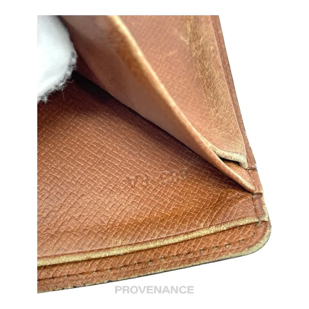 🔴 Louis Vuitton Bifold Wallet - Monogram Small 